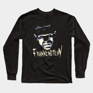 Horror Frankenstein Long Sleeve T-Shirt